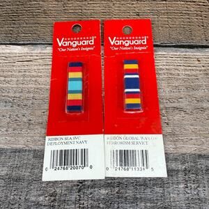 Vanguard Military Ribbon Units Set Navy Sea Service